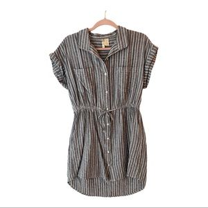 Casual button down dress